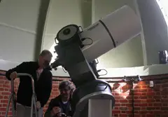 Darren and Phil at the Schmidt Cassegrain